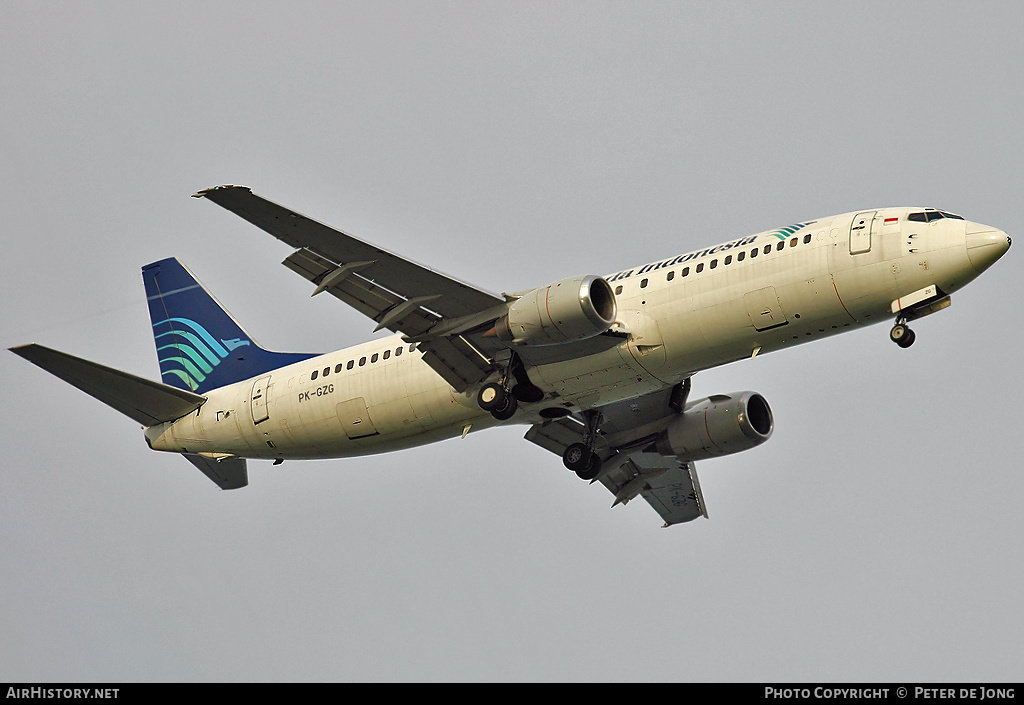 Aircraft Photo of PK-GZG | Boeing 737-4M0 | Garuda Indonesia | AirHistory.net #24128