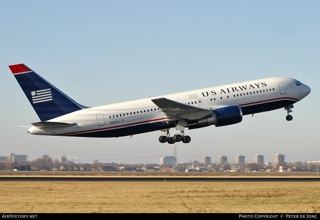 Aircraft Photo of N653US | Boeing 767-2B7/ER | US Airways | AirHistory.net #24132