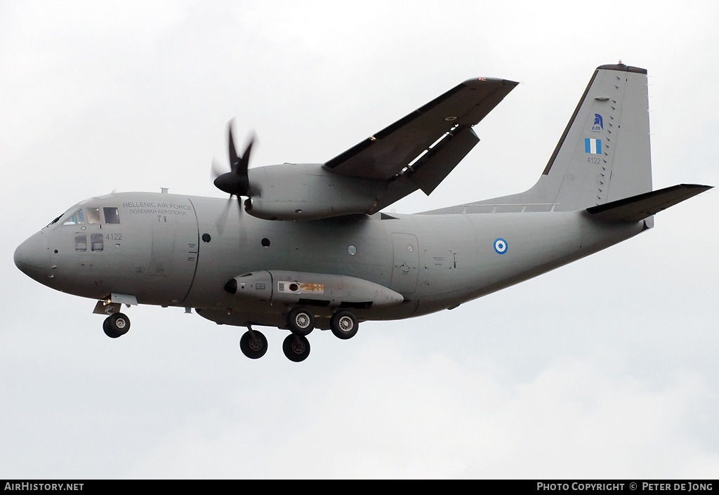 Aircraft Photo of 4122 | Alenia C-27J Spartan | Greece - Air Force | AirHistory.net #24137