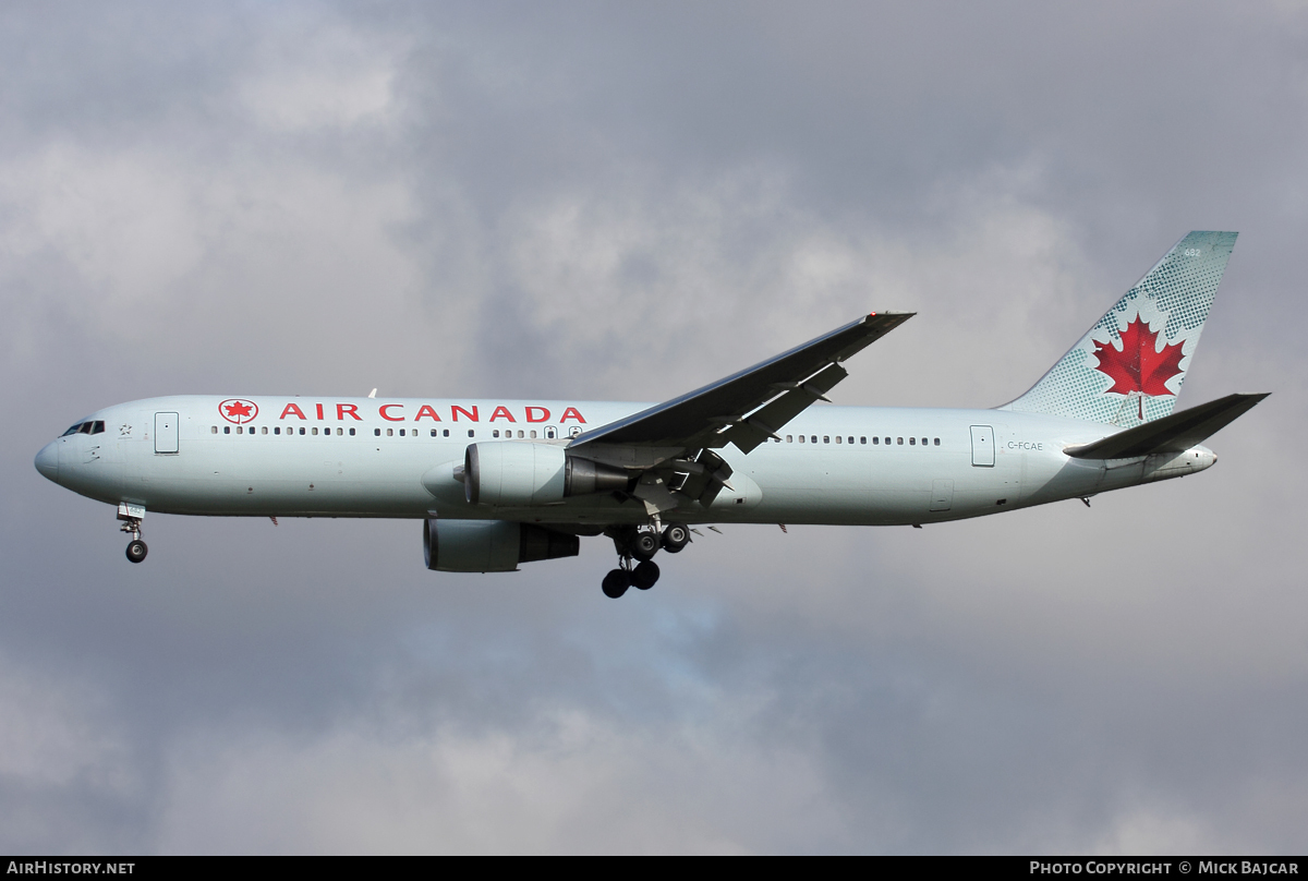 Aircraft Photo of C-FCAE | Boeing 767-375/ER | Air Canada | AirHistory.net #24152