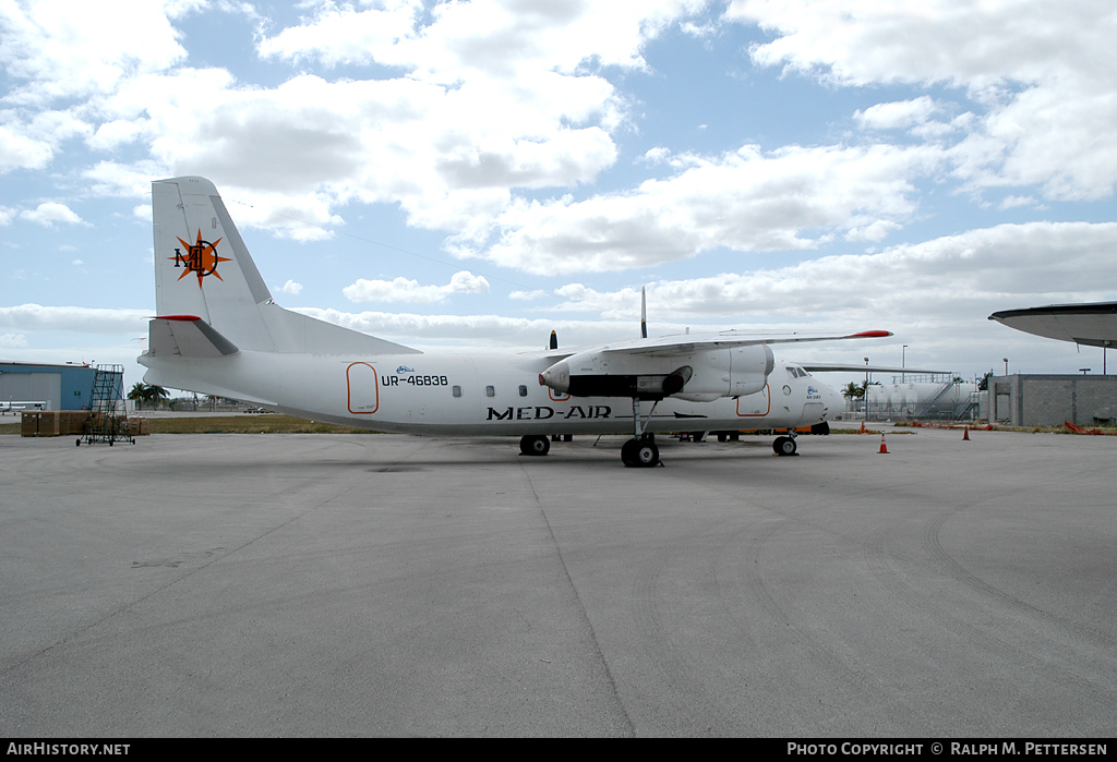 Aircraft Photo of UR-46838 | Antonov An-24RV | Med-Air | AirHistory.net #24161