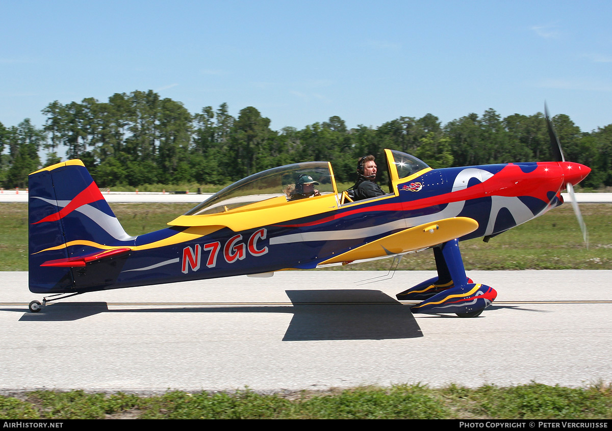Aircraft Photo of N7GC | Van's RV-8 | AirHistory.net #24198