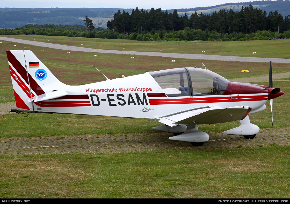 Aircraft Photo of D-ESAM | Robin DR-400-180R Remo 180 | Fliegerschule Wasserkuppe | AirHistory.net #24200