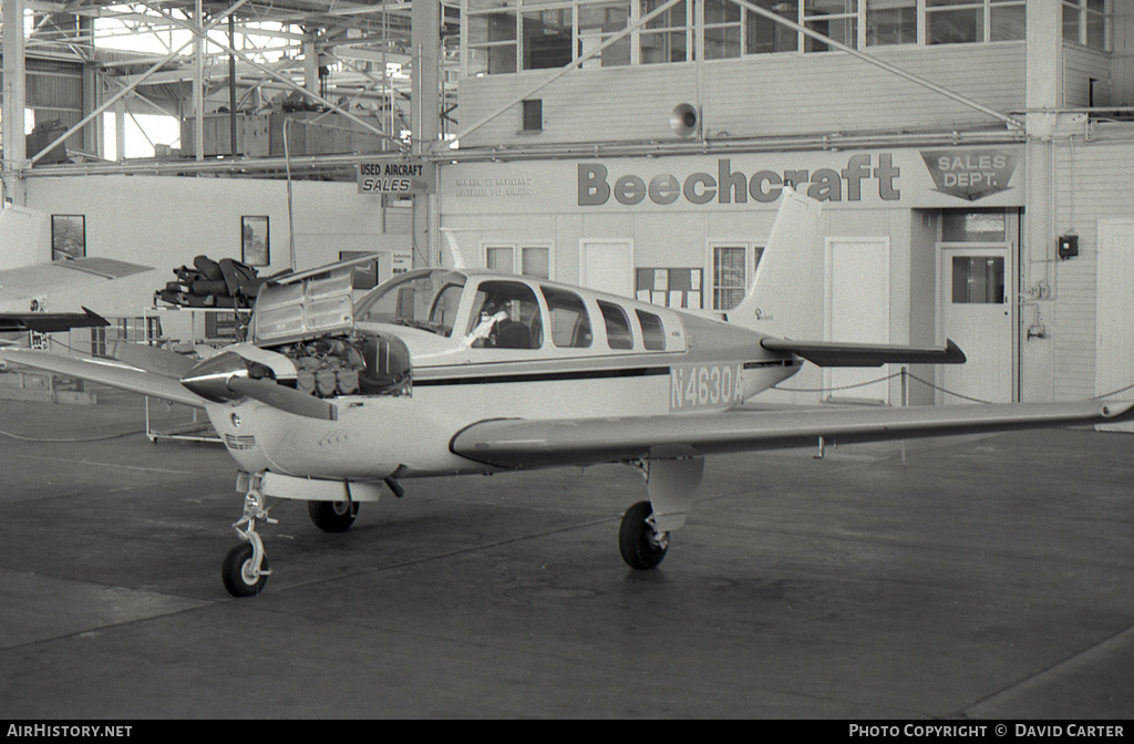 Aircraft Photo of N4630A | Beech A36 Bonanza 36 | AirHistory.net #24210