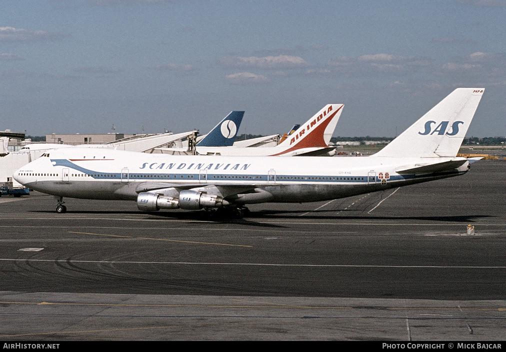 Aircraft Photo of OY-KHA | Boeing 747-283B | Scandinavian Airlines - SAS | AirHistory.net #24226