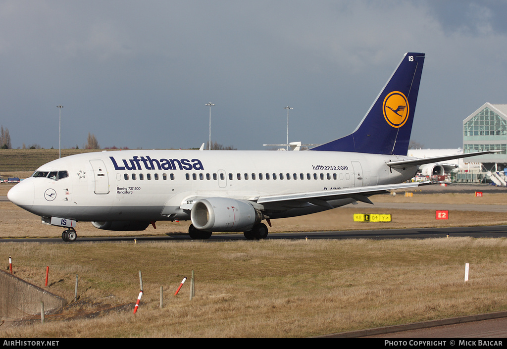 Aircraft Photo of D-ABIS | Boeing 737-530 | Lufthansa | AirHistory.net #24227