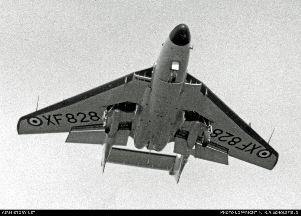 Aircraft Photo of XF828 | De Havilland D.H. 110 Mk.20X | UK - Air Force | AirHistory.net #24231