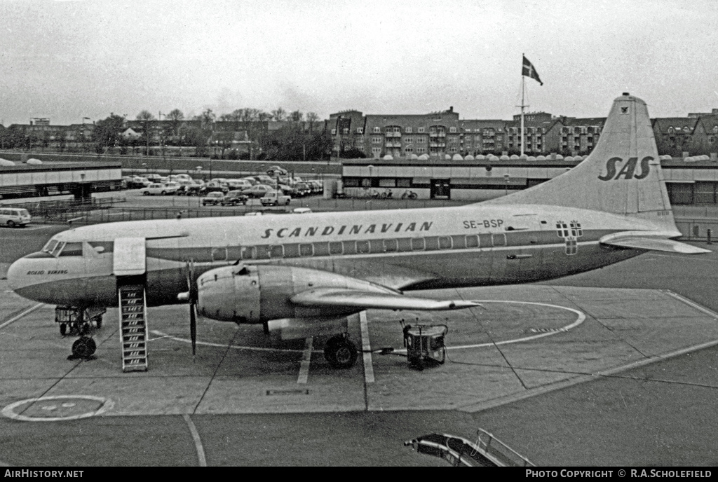 Aircraft Photo of SE-BSP | Convair 440-75 Metropolitan | Scandinavian Airlines - SAS | AirHistory.net #24233
