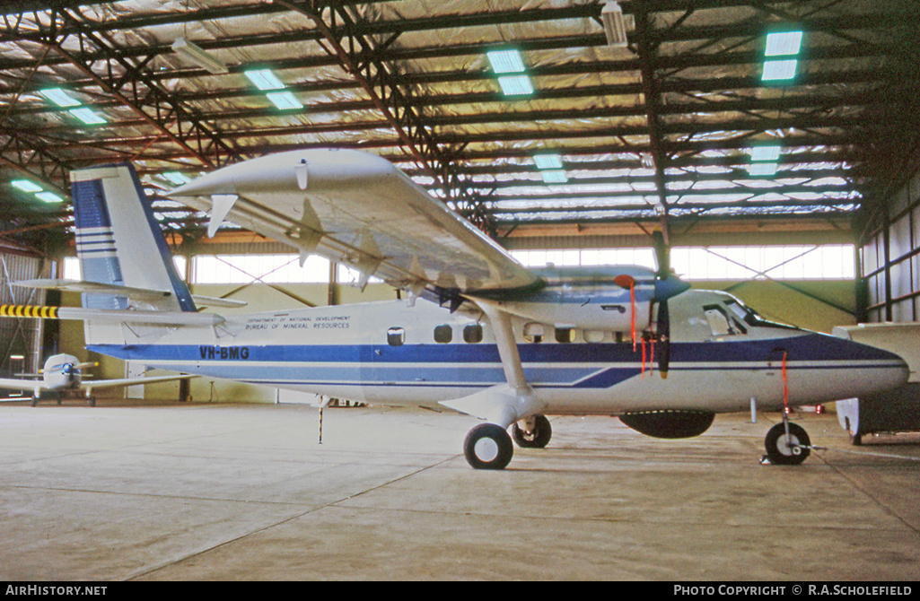 Aircraft Photo of VH-BMG | De Havilland Canada DHC-6-200 Twin Otter | Bureau of Mineral Resources | AirHistory.net #24234