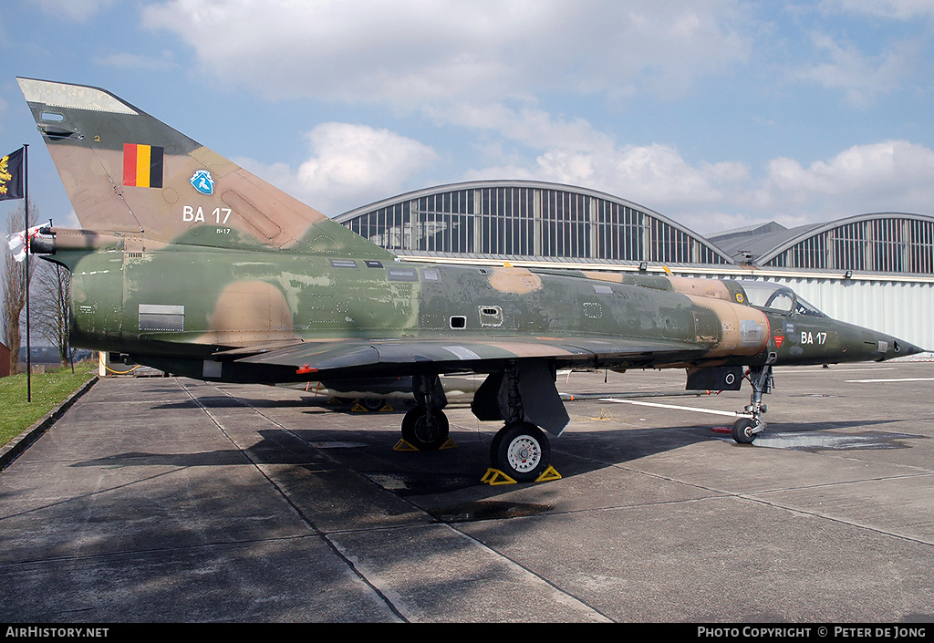 Aircraft Photo of BA17 | Dassault Mirage 5BA | Belgium - Air Force | AirHistory.net #24243