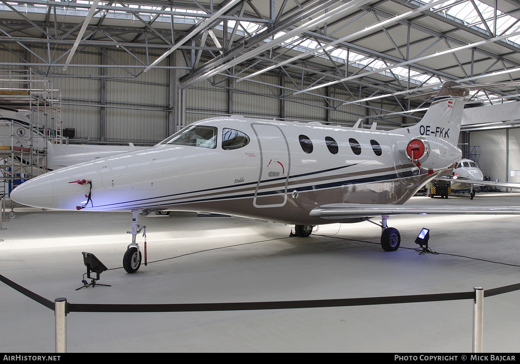 Aircraft Photo of OE-FKK | Hawker Beechcraft 390 Premier IA | AirHistory.net #24247