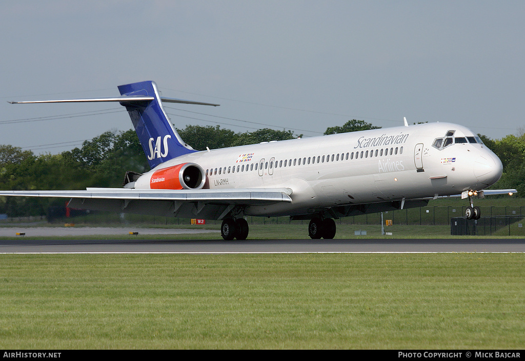 Aircraft Photo of LN-RMH | McDonnell Douglas MD-87 (DC-9-87) | Scandinavian Airlines - SAS | AirHistory.net #24253