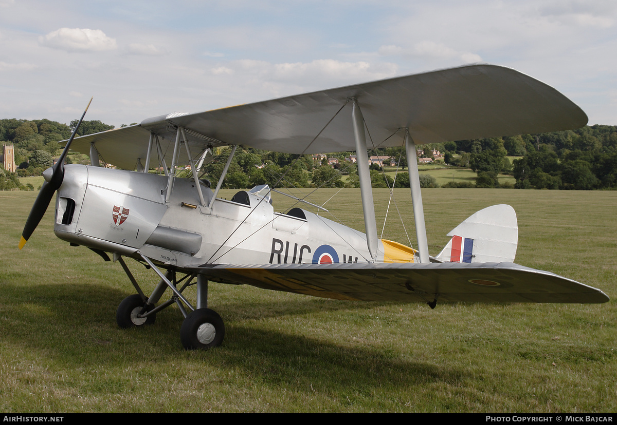 Aircraft Photo of G-AXBW / T-5879 | De Havilland D.H. 82A Tiger Moth II | UK - Air Force | AirHistory.net #24268