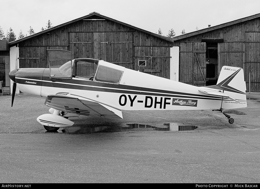Aircraft Photo of OY-DHF | Jodel DR-1050 Ambassadeur | AirHistory.net #24291