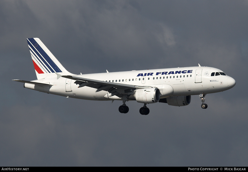 Aircraft Photo of F-GPMB | Airbus A319-113 | Air France | AirHistory.net #24296