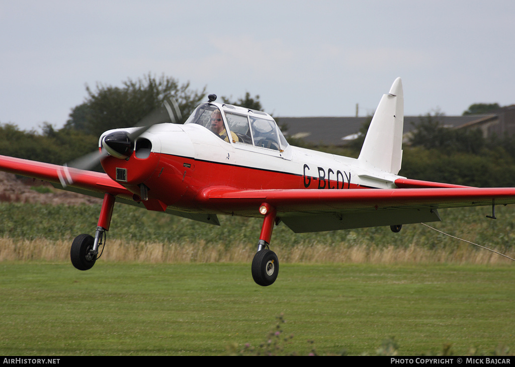 Aircraft Photo of G-BCOY | De Havilland DHC-1 Chipmunk Mk22 | AirHistory.net #24298