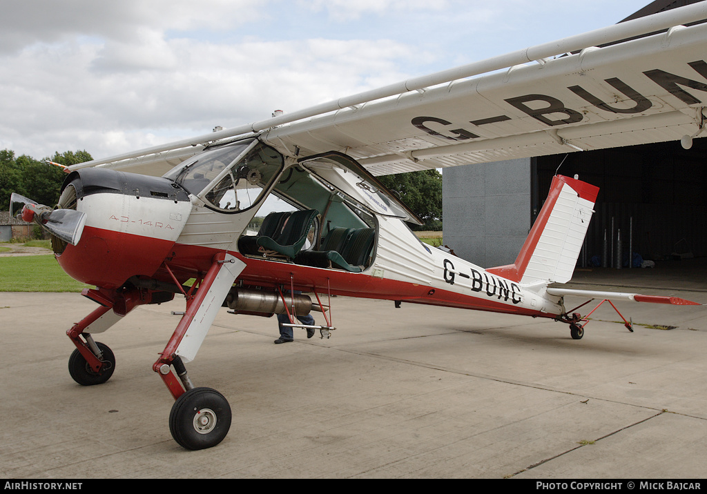 Aircraft Photo of G-BUNC | PZL-Okecie PZL-104 Wilga 35A | AirHistory.net #24303