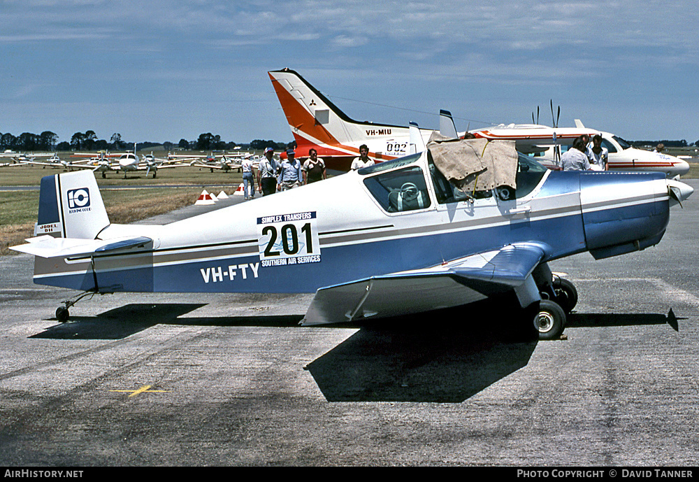 Aircraft Photo of VH-FTY | Jodel D-11 | AirHistory.net #24334
