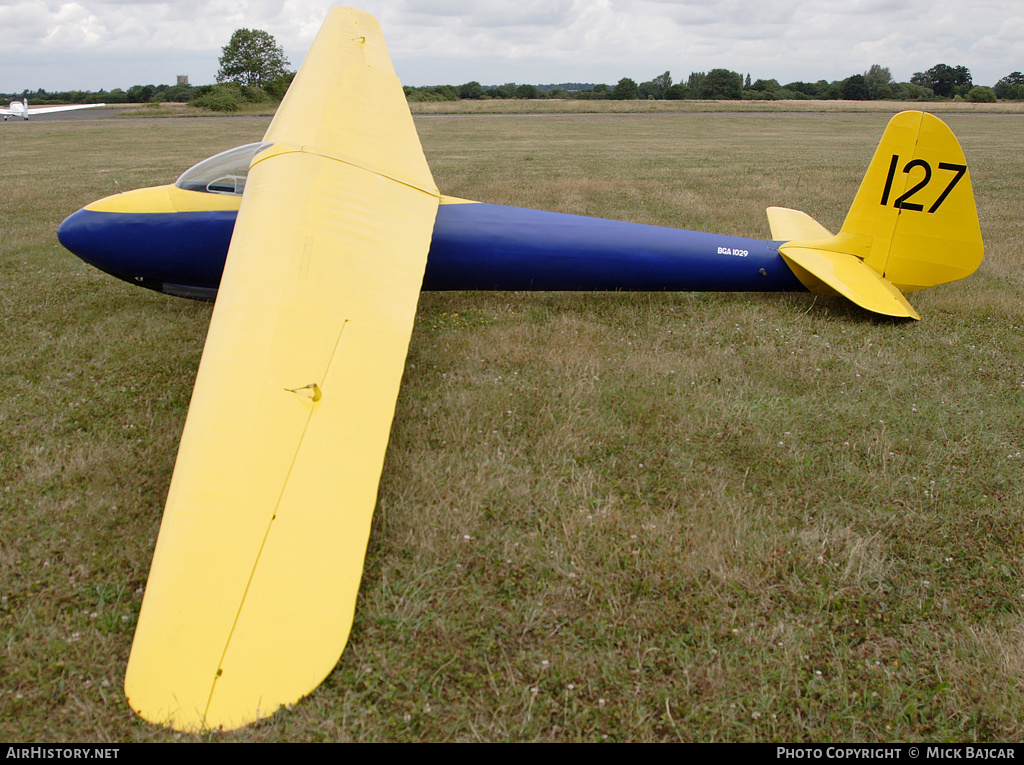 Aircraft Photo of BGA1029 | Elliots EoN AP-5 Olympia 2B | AirHistory.net #24348