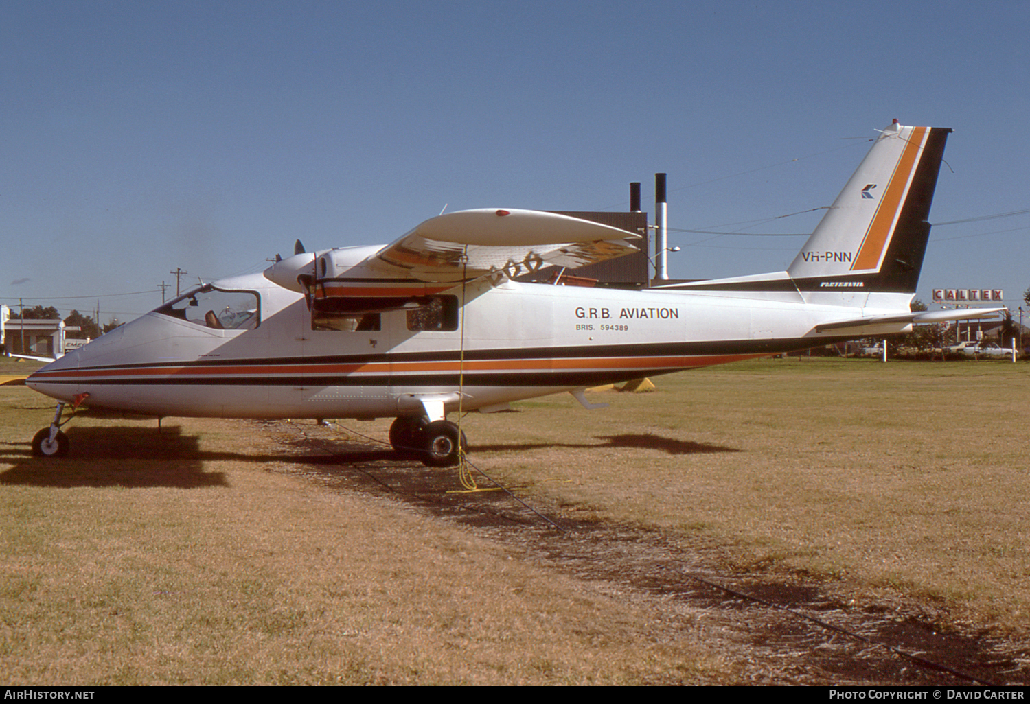 Aircraft Photo of VH-PNN | Partenavia P-68B | GRB Aviation | AirHistory.net #24373