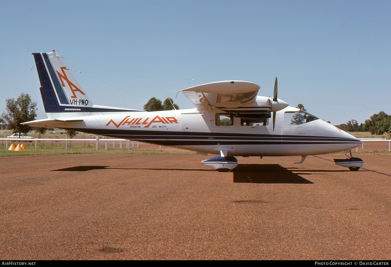 Aircraft Photo of VH-PNQ | Partenavia P-68B | Nhill Air | AirHistory.net #24374