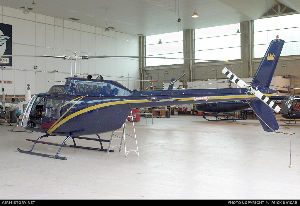 Aircraft Photo of G-GUST | Bell AB-206B JetRanger II | AirHistory.net #24385