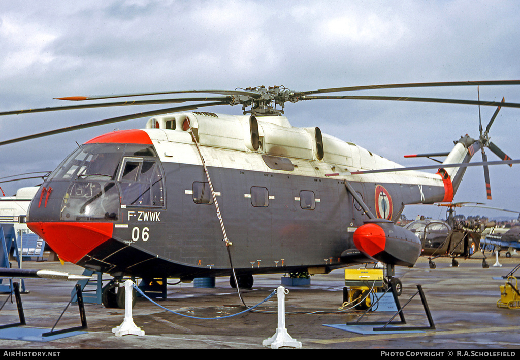 Aircraft Photo of 06 | Sud SA-3210 Super Frelon | France - Navy | AirHistory.net #24393