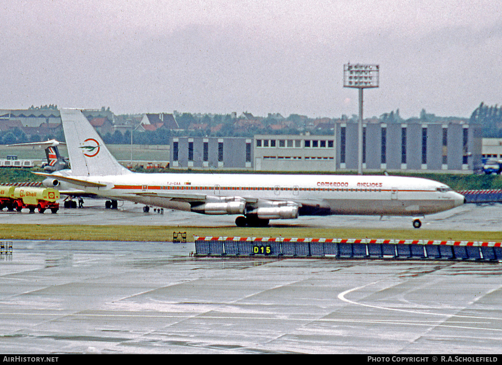 Aircraft Photo of TJ-CAA | Boeing 707-3H7C | Cameroon Airlines | AirHistory.net #24398