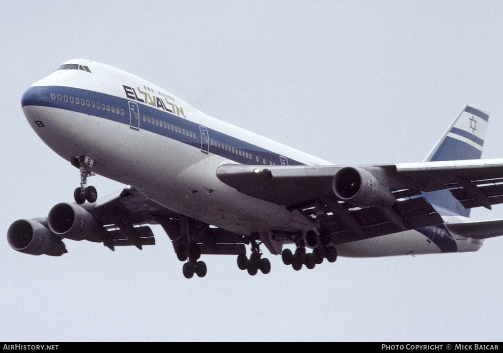 Aircraft Photo of 4X-AXB | Boeing 747-258B | El Al Israel Airlines | AirHistory.net #24406