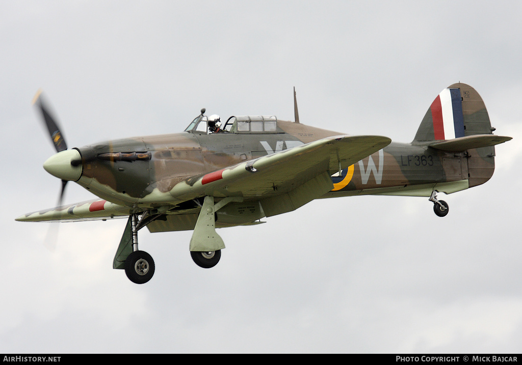 Aircraft Photo of LF363 | Hawker Hurricane Mk2C | UK - Air Force | AirHistory.net #24408