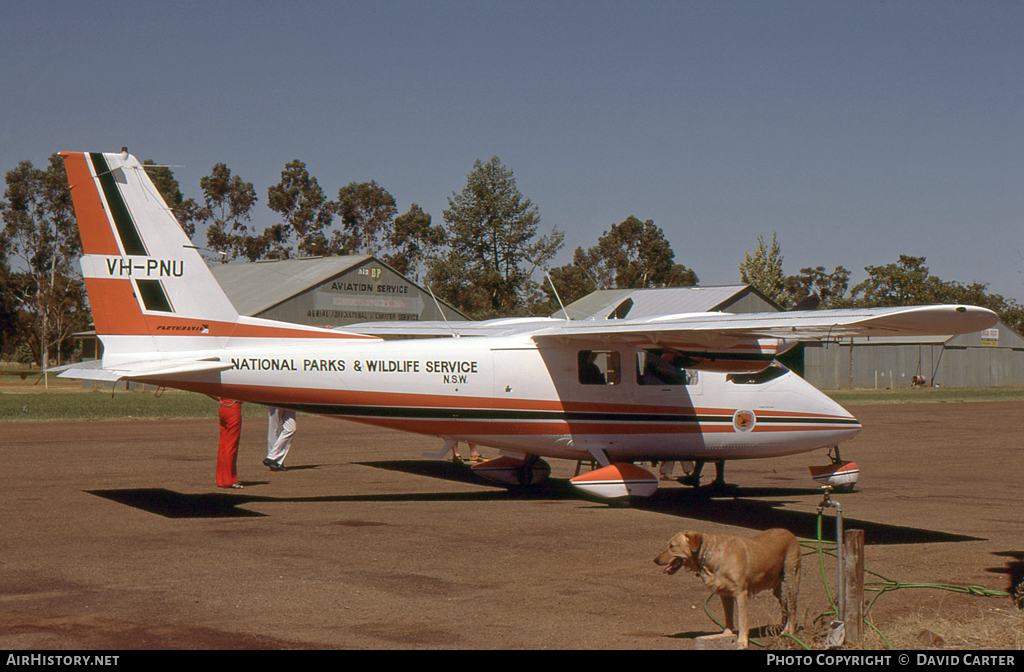 Aircraft Photo of VH-PNU | Partenavia P-68B | National Parks and Wildlife Service | AirHistory.net
