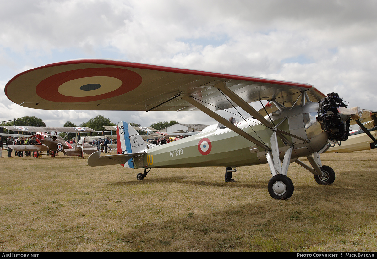 Aircraft Photo of D-EZOR / 279 | Morane-Saulnier MS-317 | France - Air Force | AirHistory.net #24454