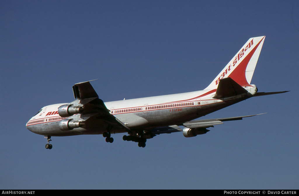 Aircraft Photo of VT-EDU | Boeing 747-237B | Air India | AirHistory.net #24479