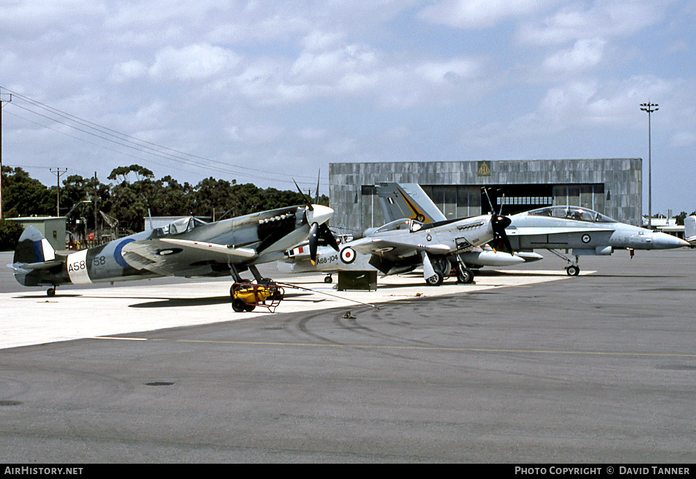 Aircraft Photo of VH-HET / A58-758 | Supermarine 359 Spitfire HF8C | AirHistory.net #24491