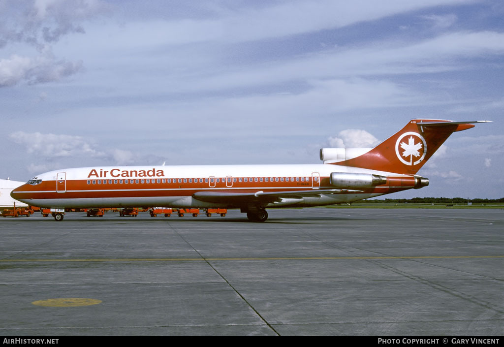 Aircraft Photo of C-GAAS | Boeing 727-233/Adv | Air Canada | AirHistory.net #24519