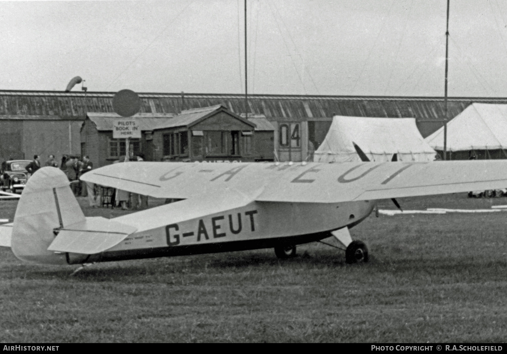 Aircraft Photo of G-AEUT | Hillson Praga | AirHistory.net #24520