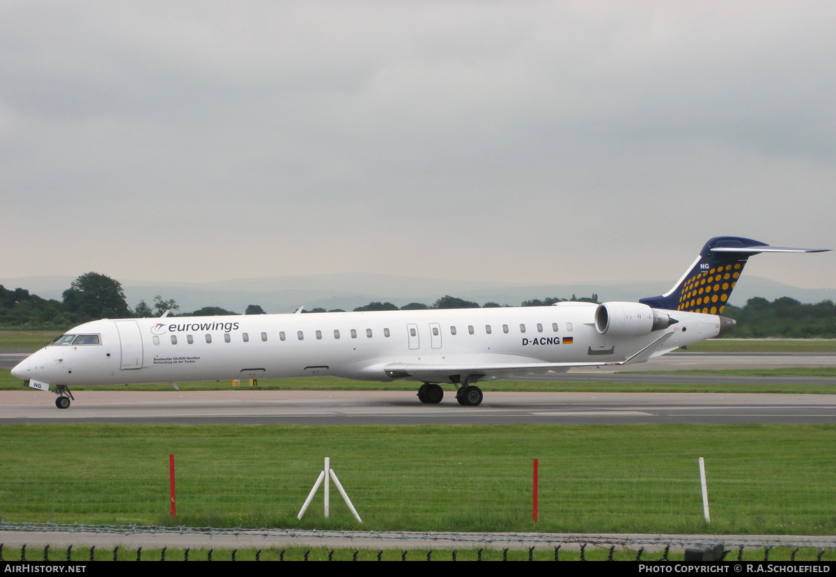 Aircraft Photo of D-ACNG | Bombardier CRJ-900LR NG (CL-600-2D24) | Eurowings | AirHistory.net #24542
