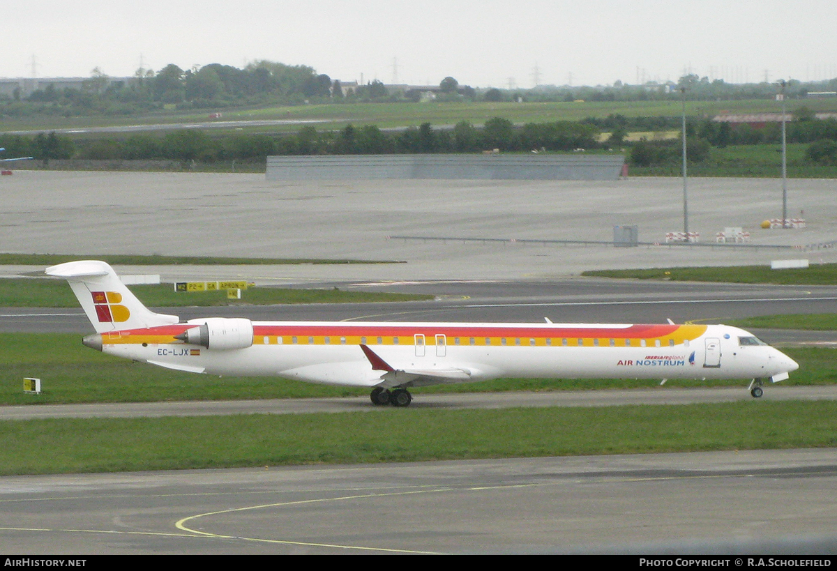 Aircraft Photo of EC-LJX | Bombardier CRJ-1000ER NG (CL-600-2E25) | Iberia Regional | AirHistory.net #24543