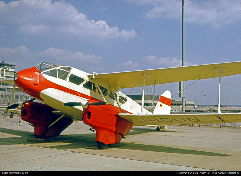 Aircraft Photo of D-IGUN | De Havilland D.H. 89A Dragon Rapide | AirHistory.net #24546
