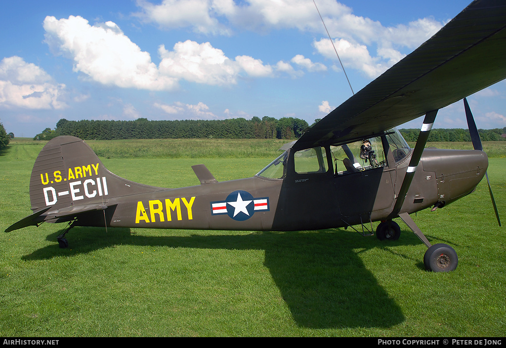 Aircraft Photo of D-ECII | Cessna O-1A Bird Dog | USA - Army | AirHistory.net #24547
