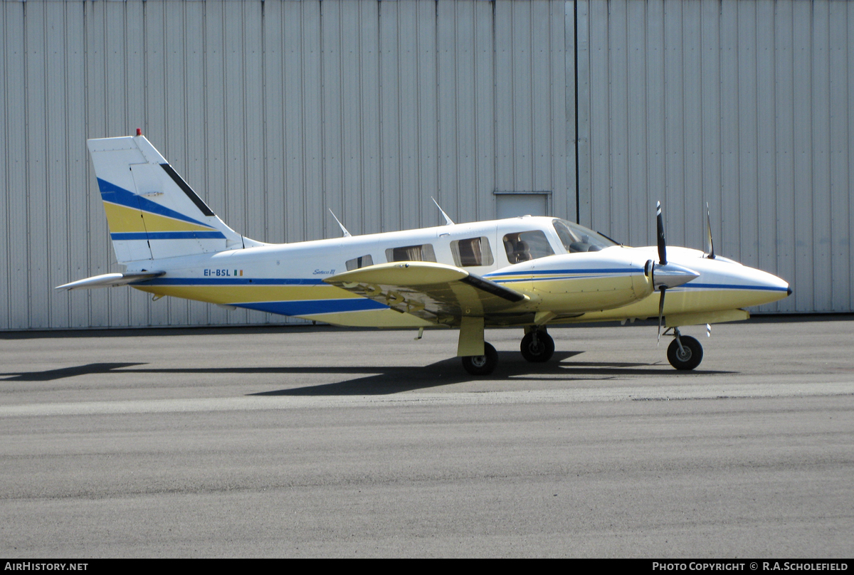 Aircraft Photo of EI-BSL | Piper PA-34-220T Seneca III | AirHistory.net #24553
