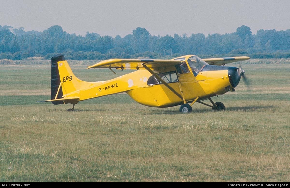 Aircraft Photo of G-APWZ | Edgar Percival EP-9 Prospector | AirHistory.net #24575