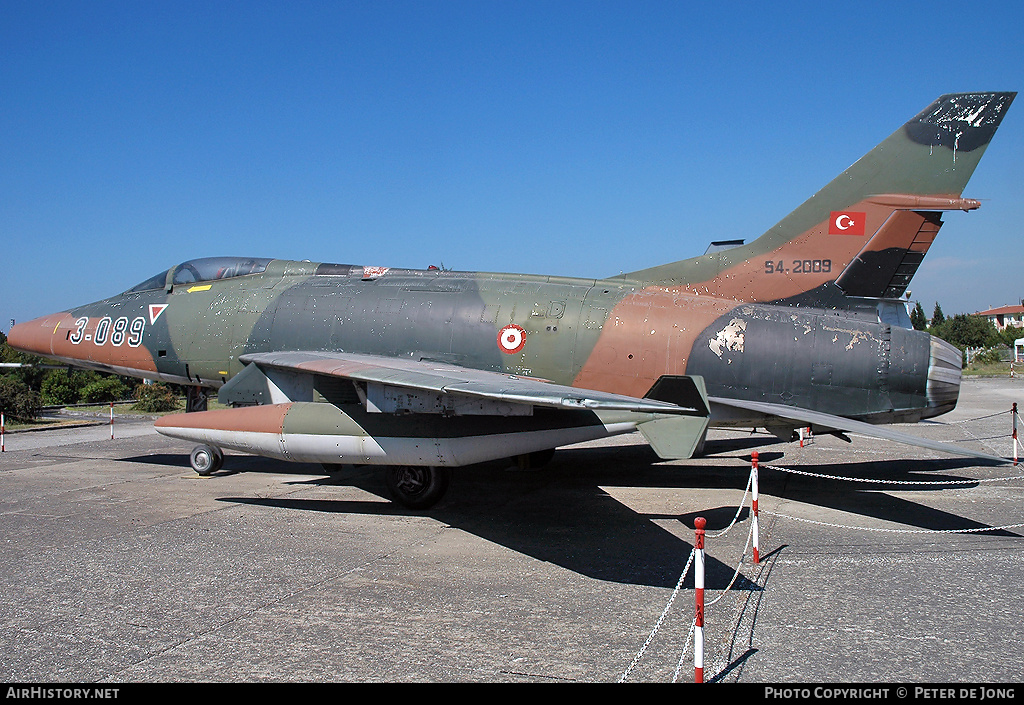 Aircraft Photo of 54-2089 | North American F-100C Super Sabre | Turkey - Air Force | AirHistory.net #24580