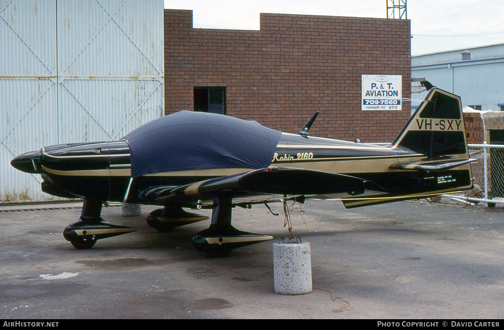 Aircraft Photo of VH-SXY | Robin R-2160 Sports | AirHistory.net #24605