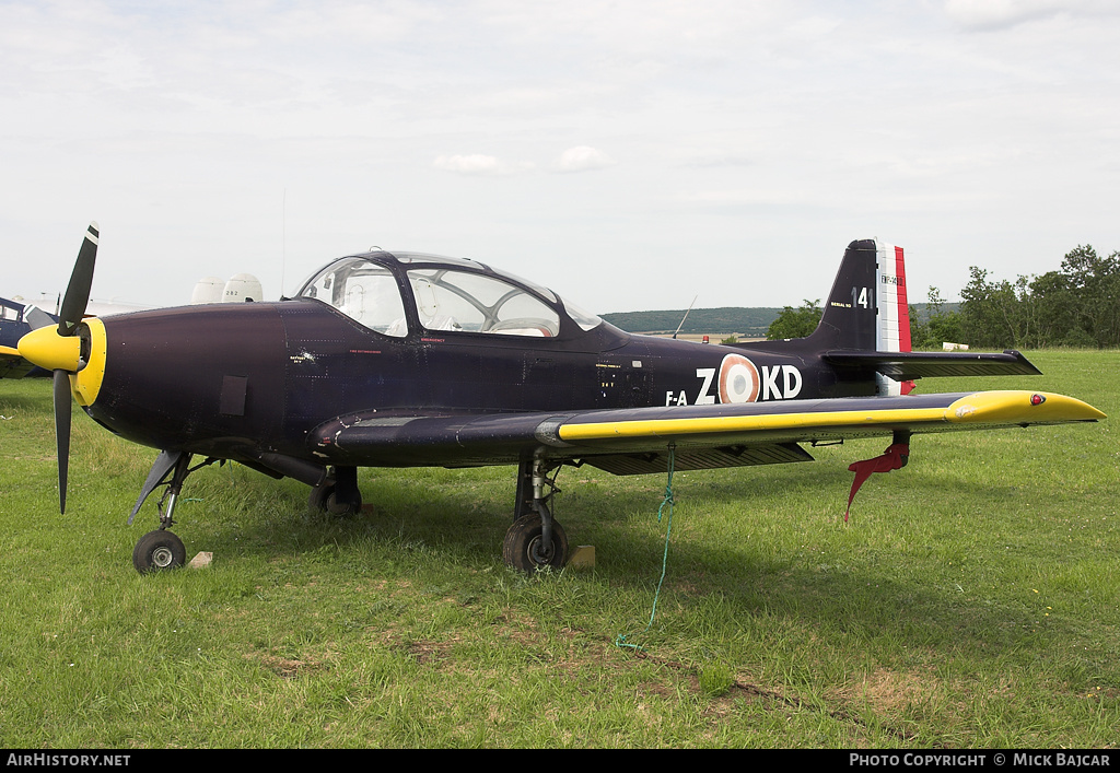 Aircraft Photo of F-AZKD | Focke-Wulf FWP-149D | France - Air Force | AirHistory.net #24616