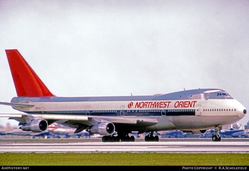Aircraft Photo of N612US | Boeing 747-251B | Northwest Orient Airlines | AirHistory.net #24626