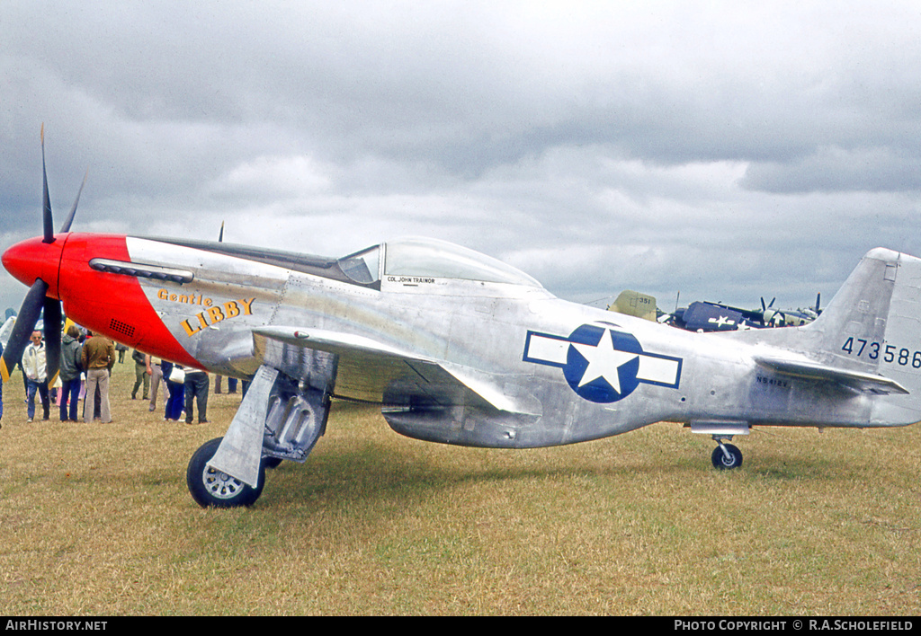 Aircraft Photo of N5412V | North American P-51D Mustang | AirHistory.net #24627