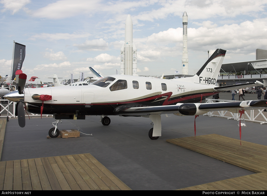 Aircraft Photo of F-HBGD | Socata TBM-850 (700N) | AirHistory.net #24635