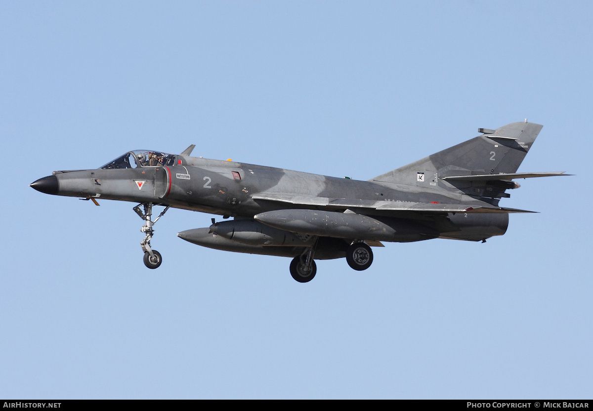 Aircraft Photo of 2 | Dassault Super Etendard Modernisé | France - Navy | AirHistory.net #24642