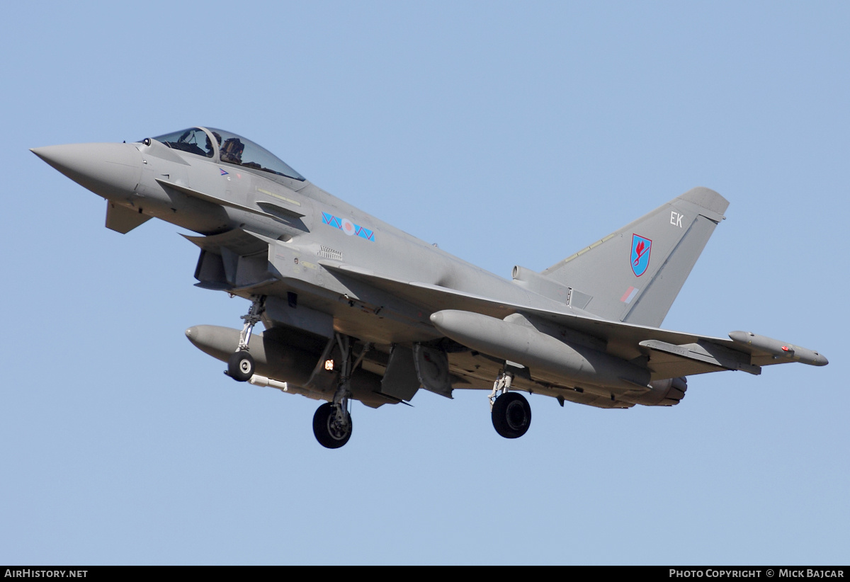 Aircraft Photo of ZK311 | Eurofighter EF-2000 Typhoon FGR4 | UK - Air Force | AirHistory.net #24643